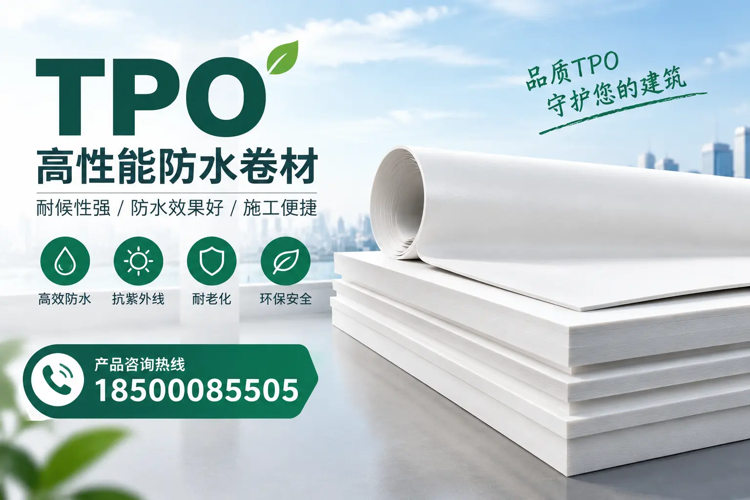 选择tpo材料时的注意事项,避免毕节企业常见误区